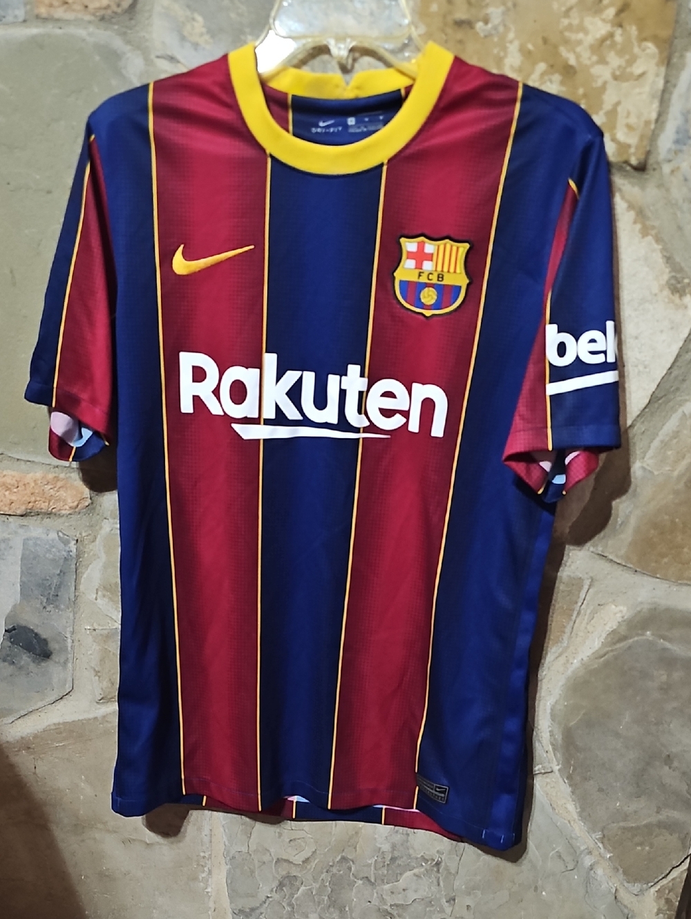 Nike F.C. Barcelona 2020/21 Lionel Messi #10 Home Jersey Slim Fit Adult Size M